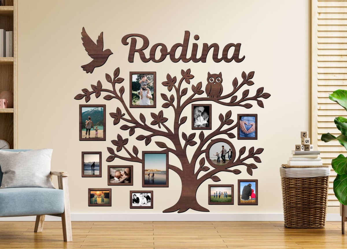 Fotorámiky na stenu: Ako vybrať správny typ, veľkosť a štýl