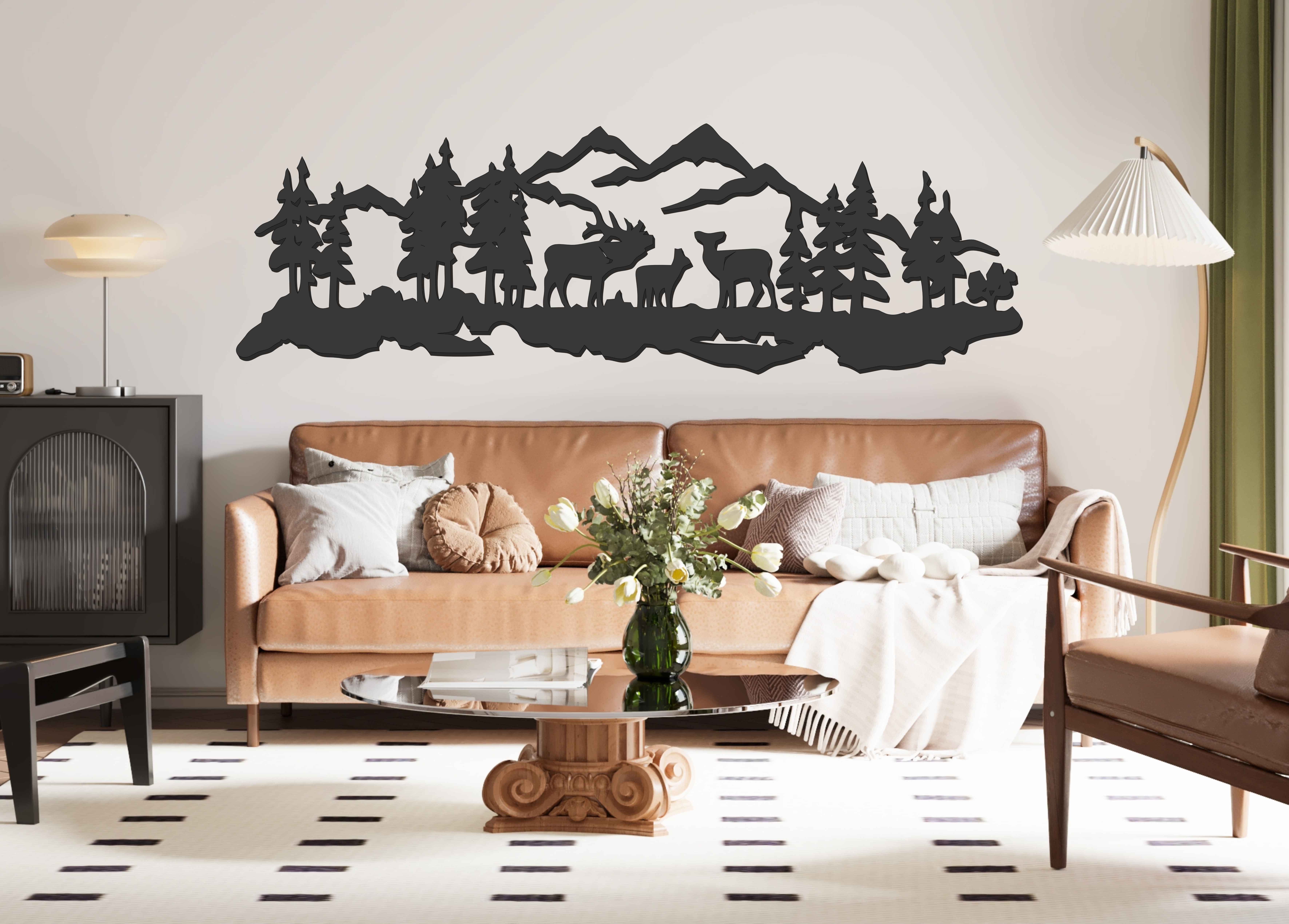 Drevený obraz - Štíty