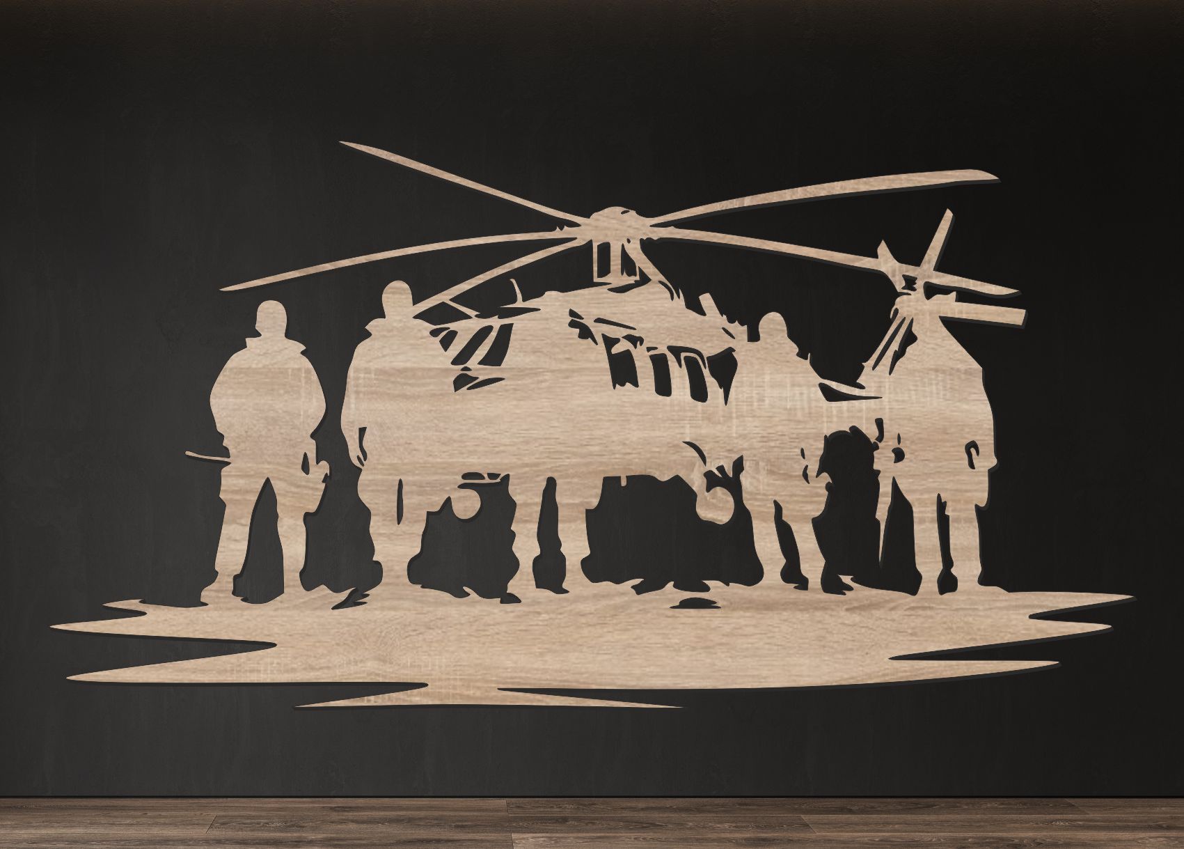 Drevený obraz – Špeciálne jednotky