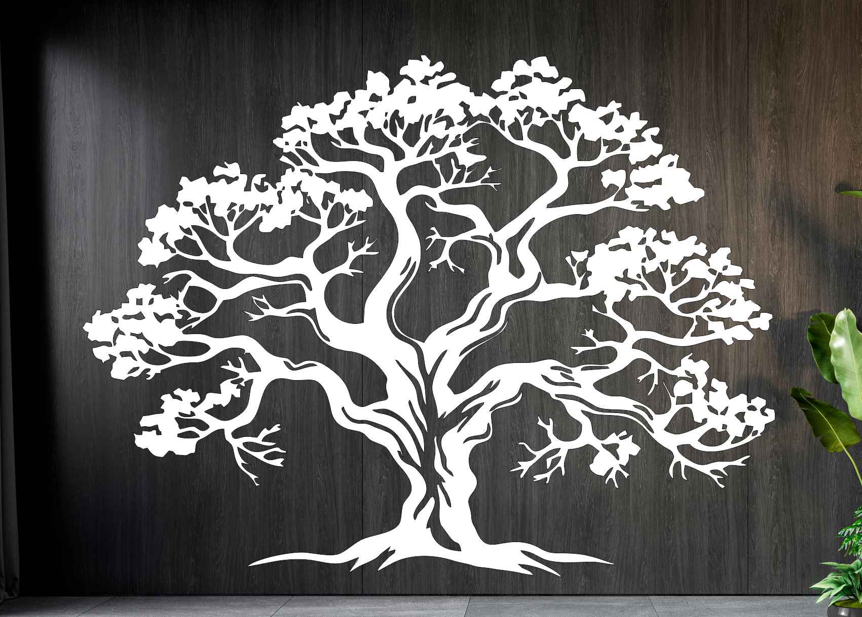 Drevený obraz - Strom