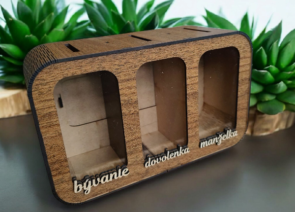 Trojitá pokladnička na záľuby