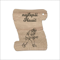 Pergamenová tabuľka – Najlepší hasič