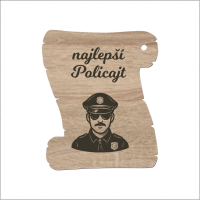 Pergamenová tabuľka – Najlepší policajt