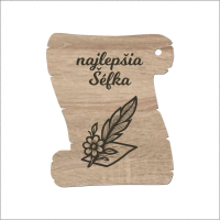 Pergamenová tabuľka – Najlepšia šéfka