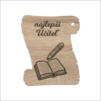 Pergamenová tabuľka – Najlepší učiteľ
