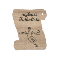 Pergamenová tabuľka – Najlepší futbalista