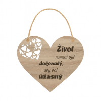 Drevené srdce – Život nemusí byť dokonalý, aby bol úžasný