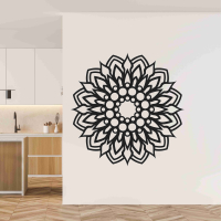 Drevená mandala na stenu