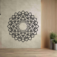 Drevená mandala na stenu - Láska