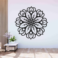 Drevená mandala na stenu