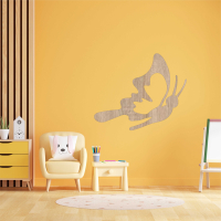 Drevený obraz na stenu - Motýľ