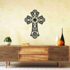 Drevený obraz na stenu - Kríž