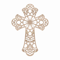 Drevený obraz na stenu - Kríž