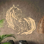 Drevený obraz na stenu - Kôň