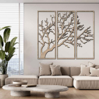 Trojdielny obraz na stenu - Koruna stromu