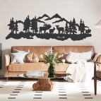 Drevený obraz - Štíty