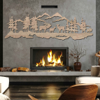 Drevený obraz - Štíty