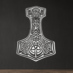 Drevený obraz – Thorove kladivo