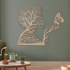 Drevený obraz – Duša prírody