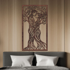 Drevený obraz na stenu – Spojenie dvoch duší