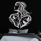 Drevený obraz na stenu – Žena v prírode