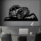 Drevený obraz na stenu – Off-road Buggy