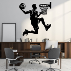 Drevený obraz na stenu – Basketbal