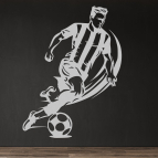 Drevený obraz – Strela na bránu