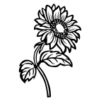 Drevený obraz na stenu – Slnečnica