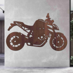 Drevený obraz na stenu - Motorka