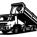 Drevený obraz na stenu – Nákladné auto