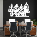 Drevený obraz na stenu – Štvorkolka