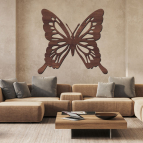 Drevený obraz – Motýľ Monarch