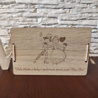 Svadobná obálka na peniaze - Na prvý milión