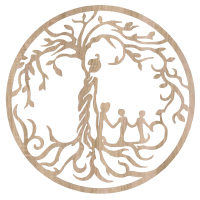 Drevený strom života na stenu