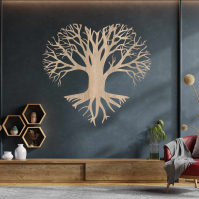 Drevený strom života na stenu