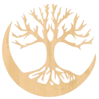 Drevený strom života na stenu