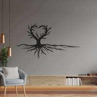 Drevený strom života na stenu