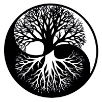 Drevený strom života na stenu