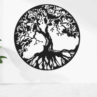 Drevený strom života na stenu