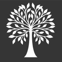 Drevený strom života na stenu