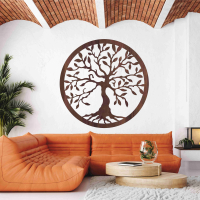 Drevený strom života na stenu