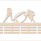 Vešiak na medaily - Americký futbal