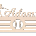 Vešiak na medaily - Baseball