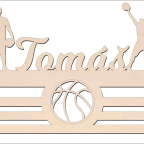 Vešiak na medaily - Basketball