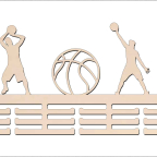 Vešiak na medaily - Basketball
