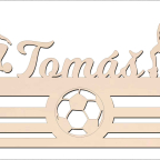 Vešiak na medaily - Futbal