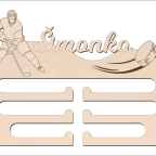 Vešiak na medaily - Hokej