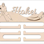 Vešiak na medaily - Hokej