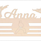 Vešiak na medaily - Karate